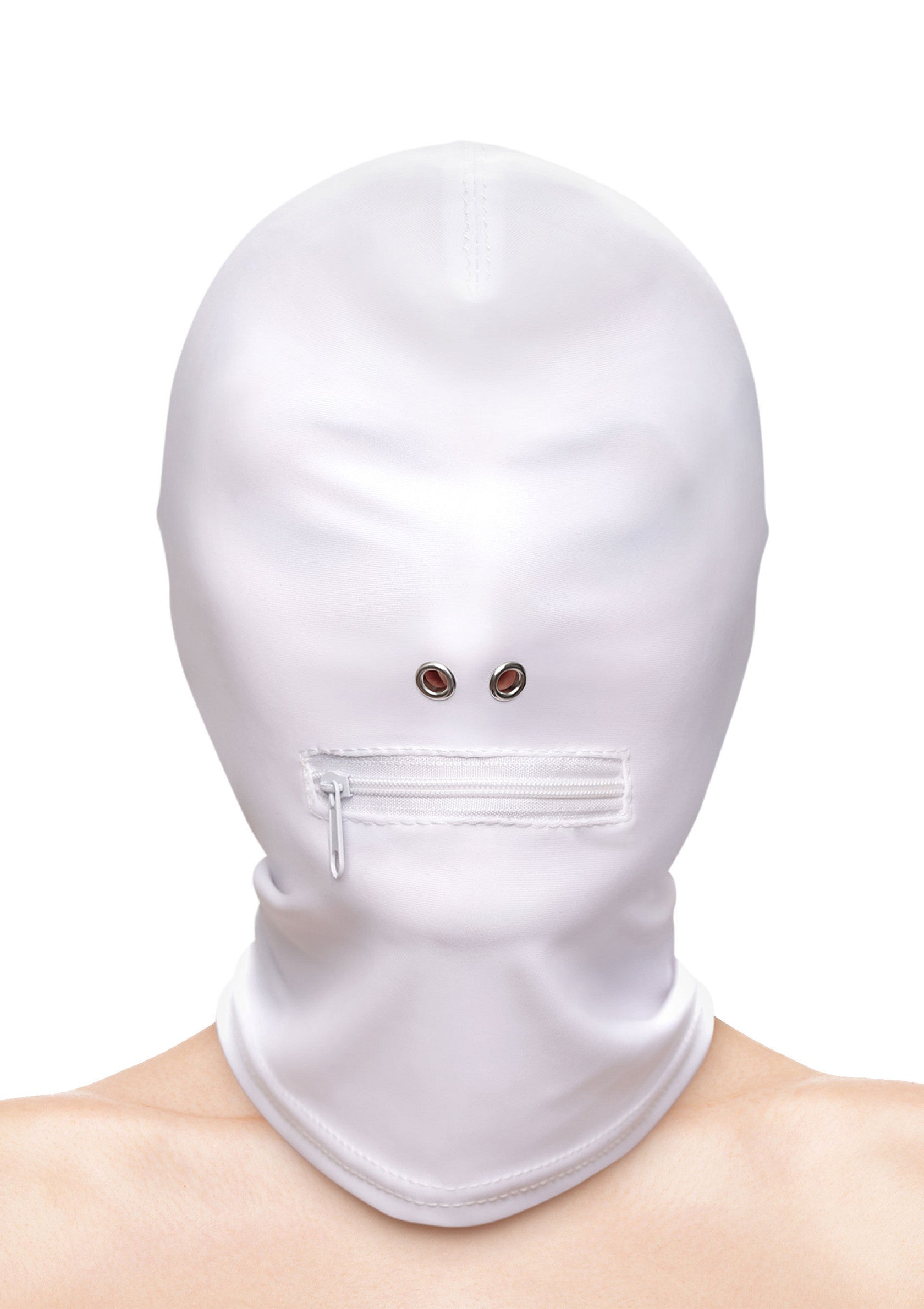 19245 ns novelties fetish fashion zippered mouth hood
