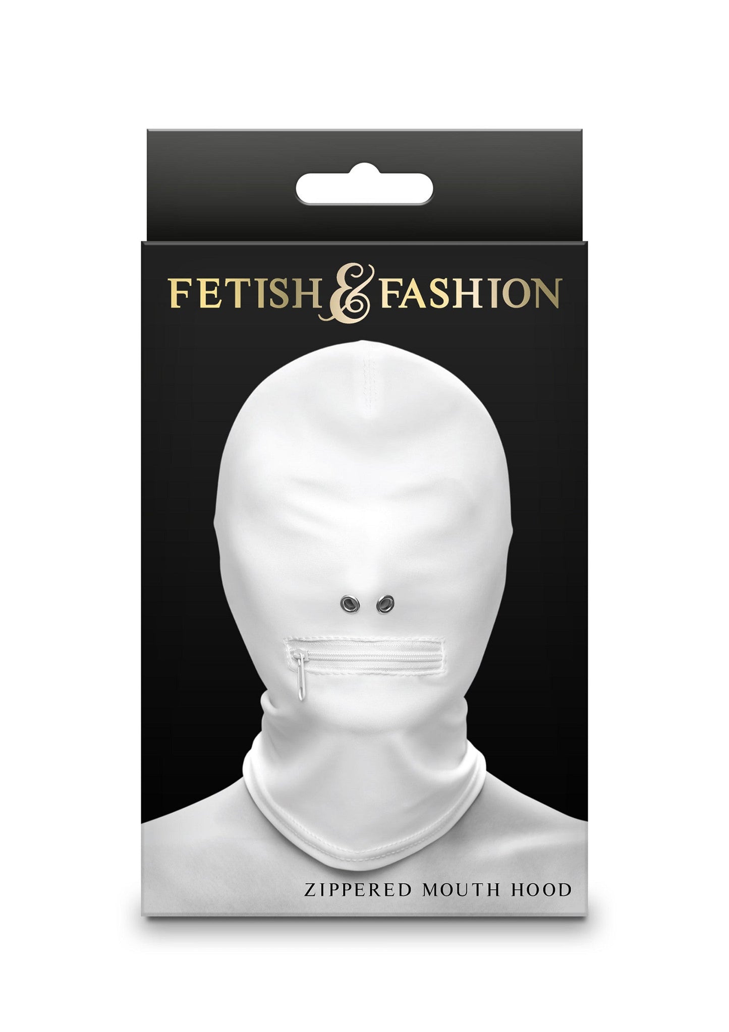 19245 ns novelties fetish fashion zippered mouth hood