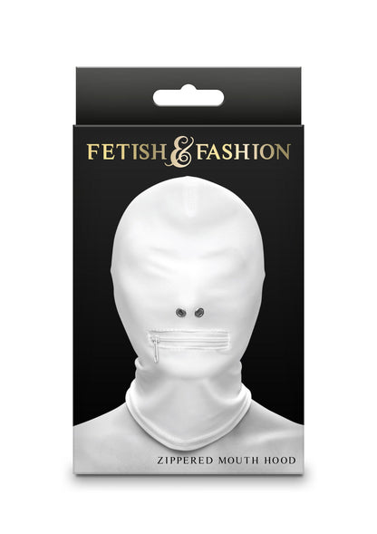 19245 ns novelties fetish fashion zippered mouth hood