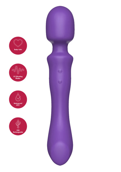 Dual-Sided Massaging Vibrating Wand