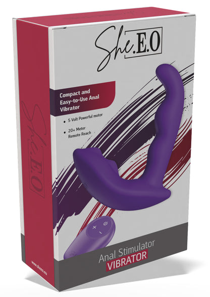 Anal Stimulator Vibrator