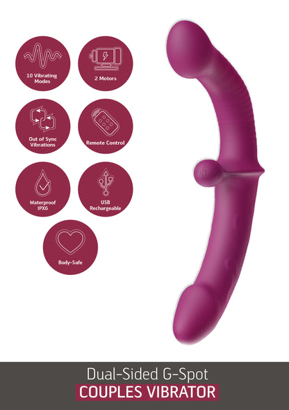 Dual-Sided G-Spot Vibrator