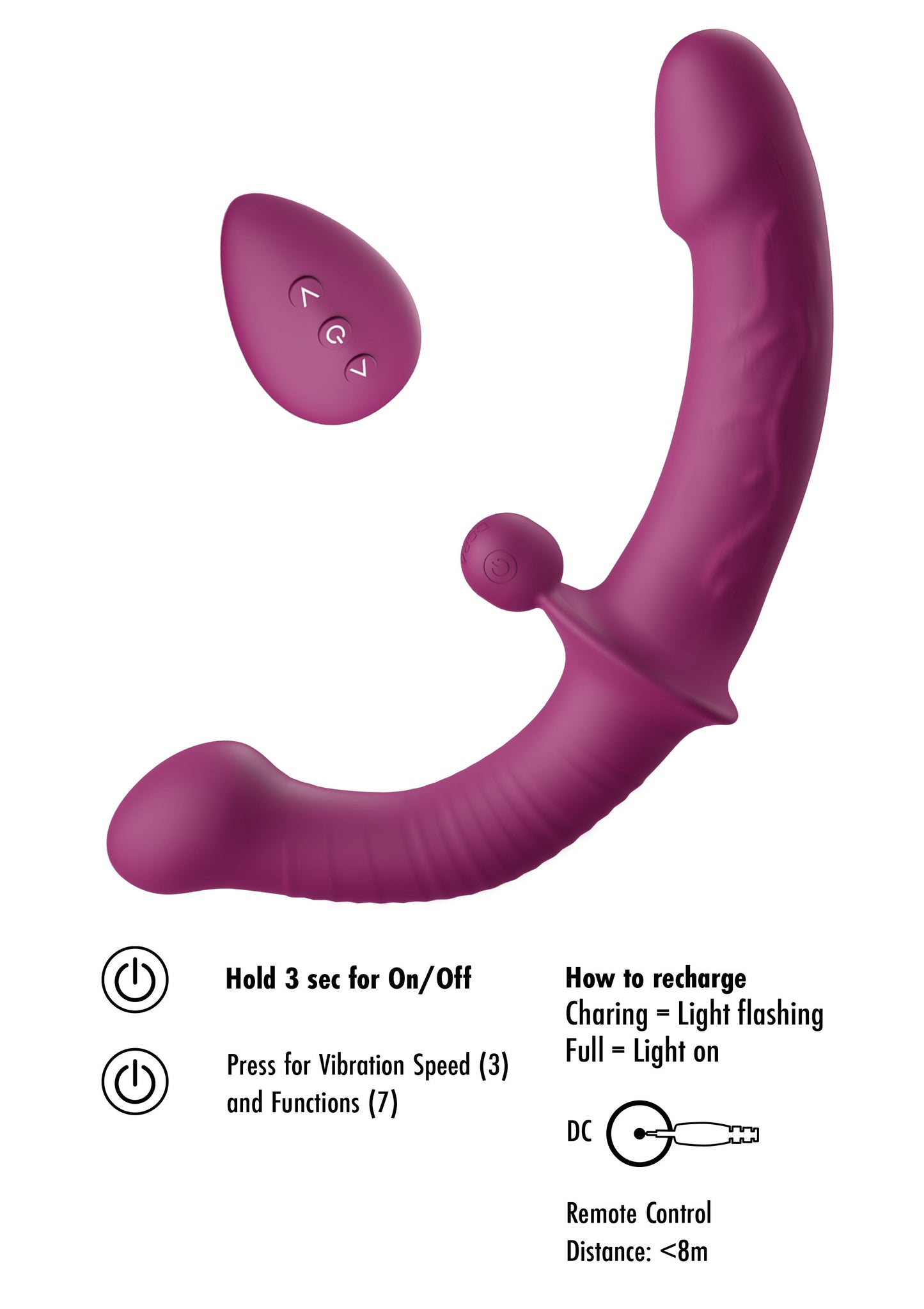 Dual-Sided G-Spot Vibrator