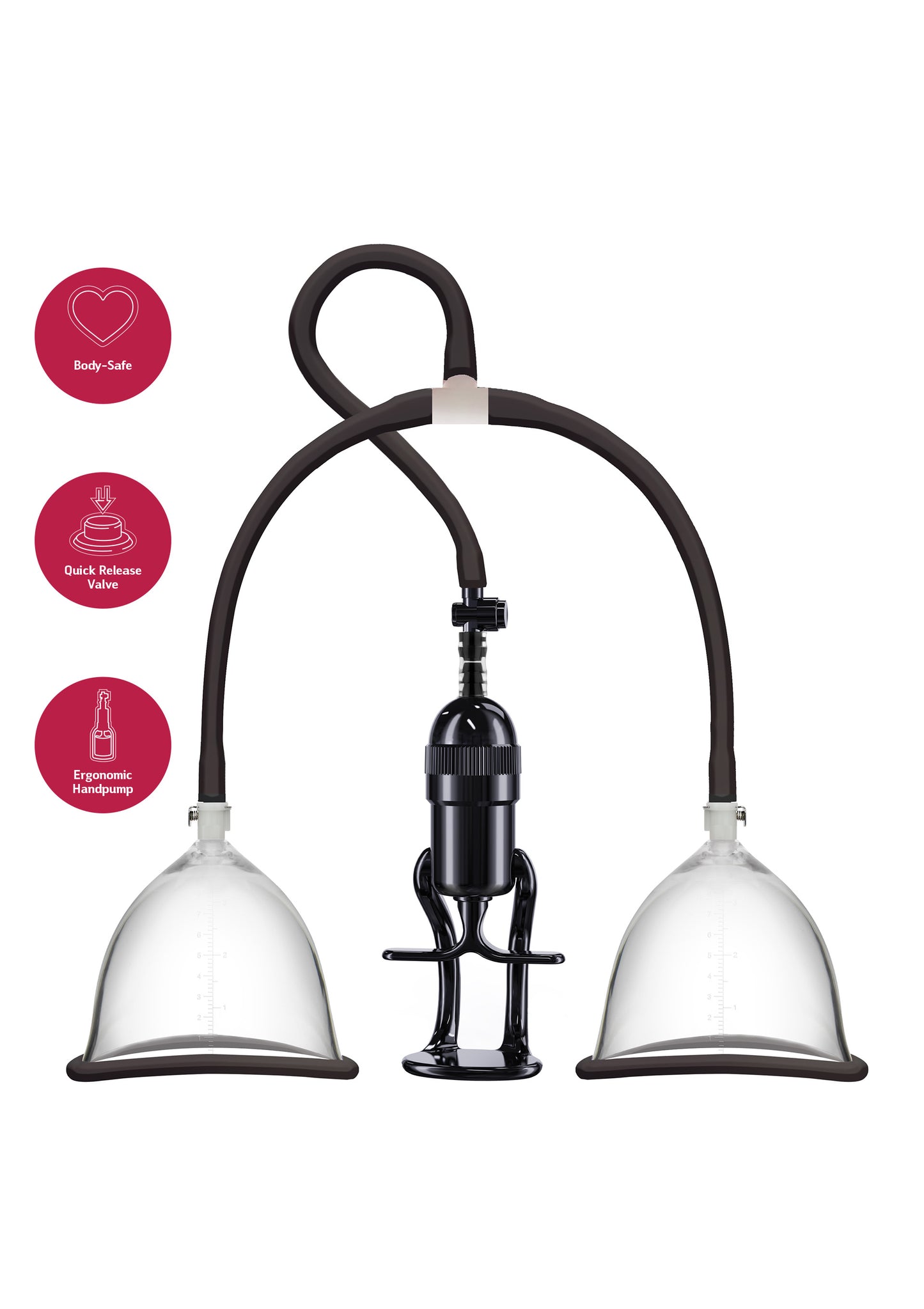 Vacuum Breast Pleasure Pump S/M