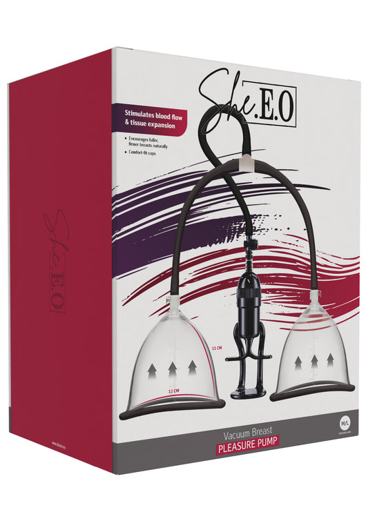 Vacuum Breast Pleasure Pump M/L