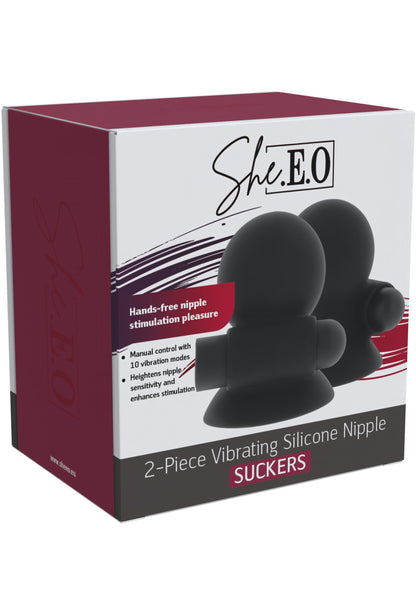 Vibrating Nipple Suckers