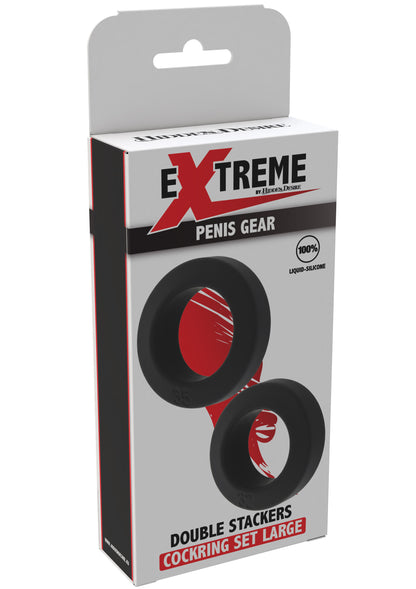 Double Stackers C-Rings 2 Pcs Set L