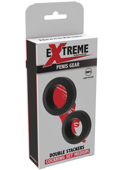 Double Stackers C-Rings 2 Pcs Set M