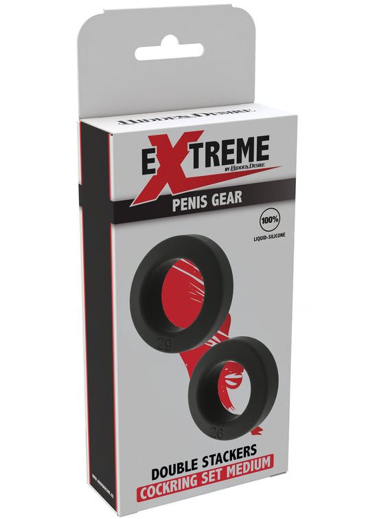 Double Stackers C-Rings 2 Pcs Set M