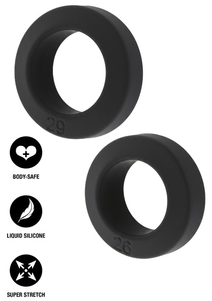 Double Stackers C-Rings 2 Pcs Set M