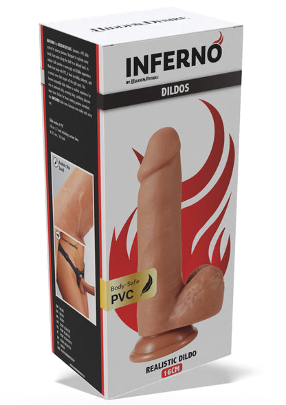 Realistic Dildo PVC 16 cm