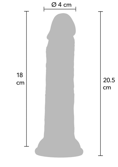 Realistic Dong Liquid Silicone 20.5 cm