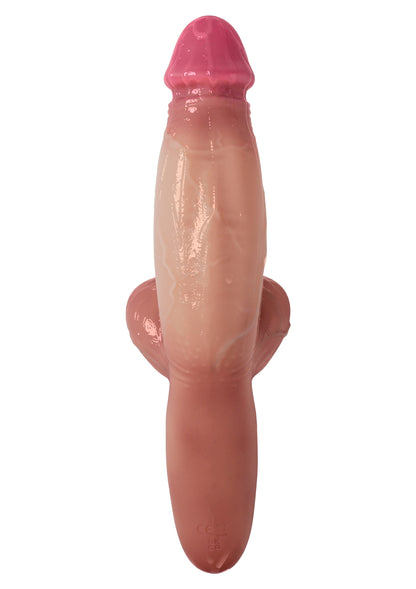 Heavy Hitter Vibrating Dildo Liquid Silicone