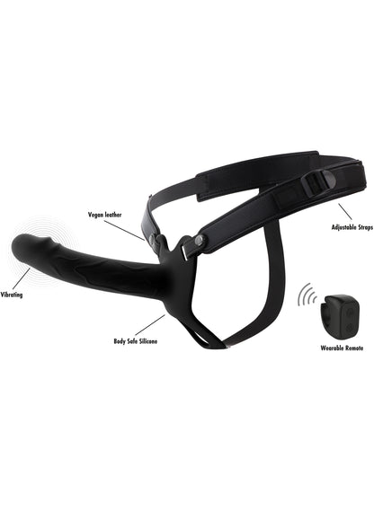 Hollow Penis Strapon Vibrating 18cm