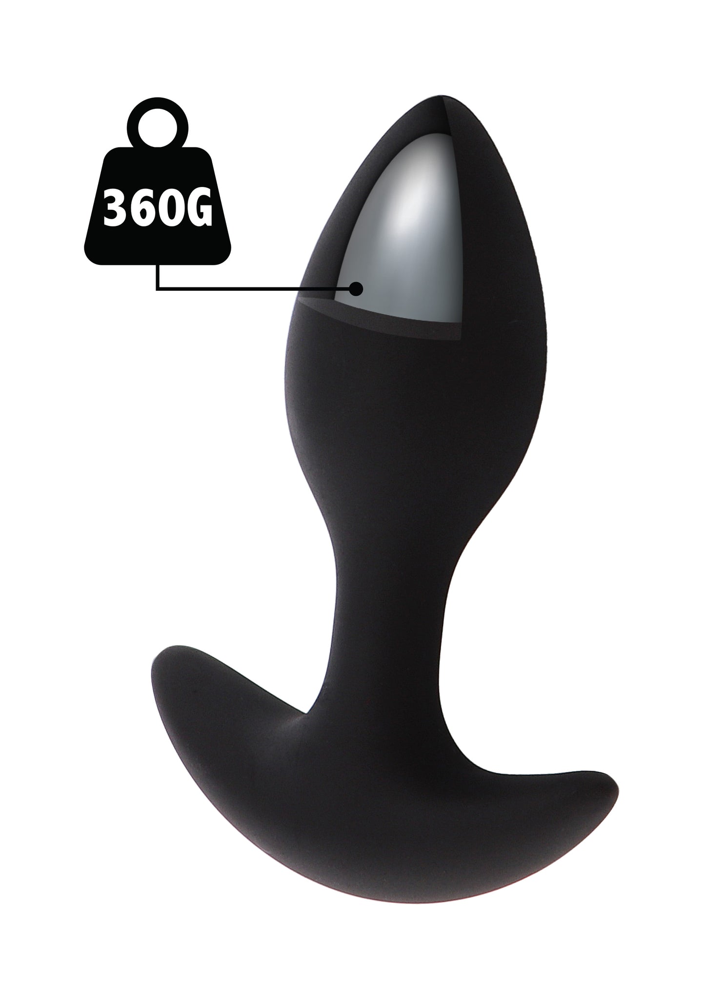 Weighted Anal Plug 360g