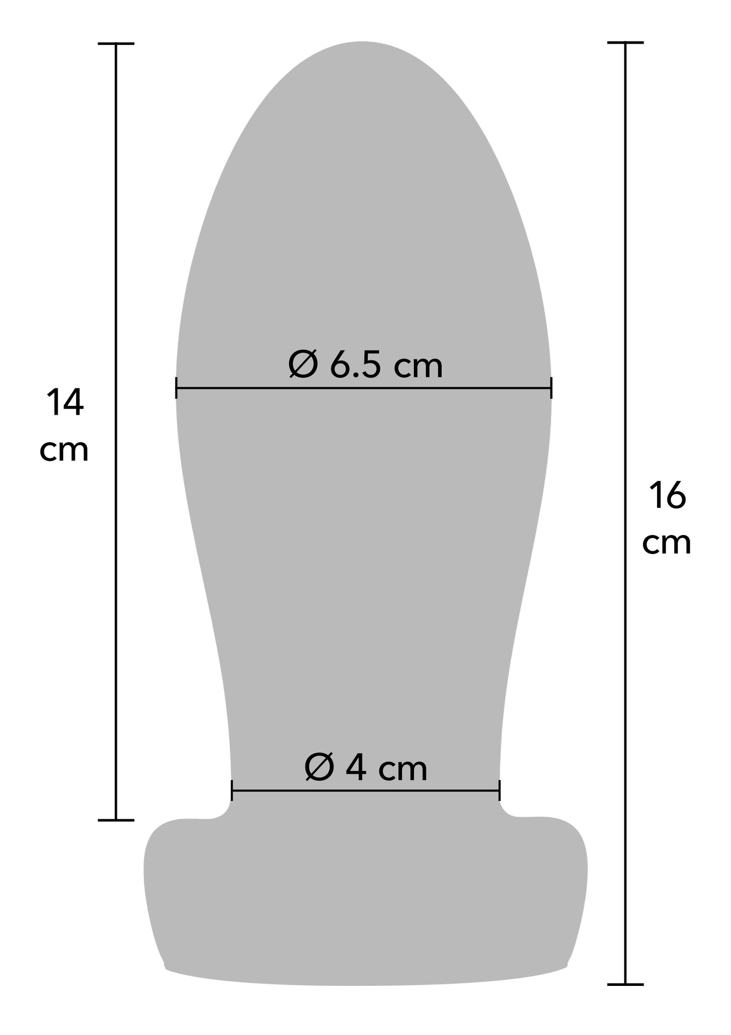 Heavy Anal Stretcher Plug L