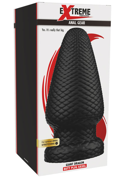 Giant Dragon Butt Plug PVC XXXL