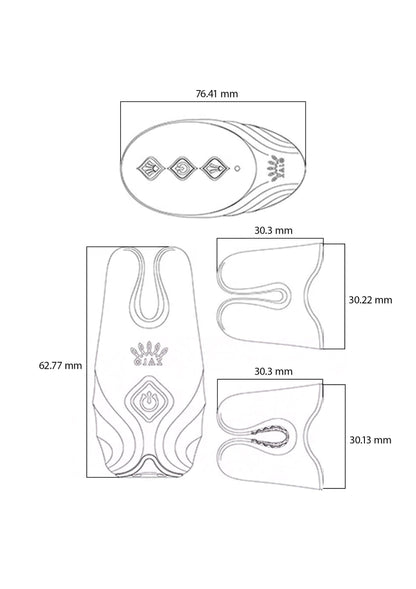 25510 zalo nave vibrating nipple clamps
