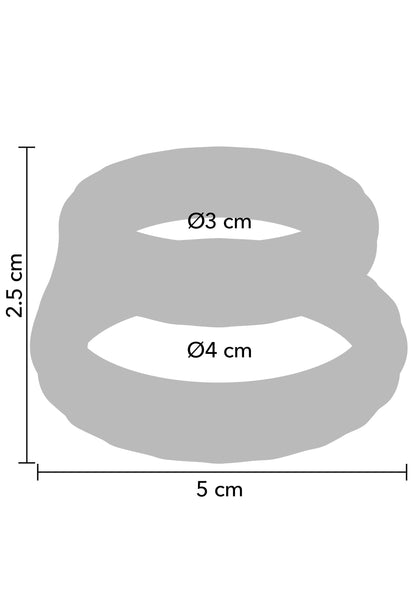 Bold Double Cock Cage