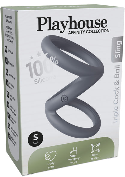 Triple Cock & Ball Sling Small