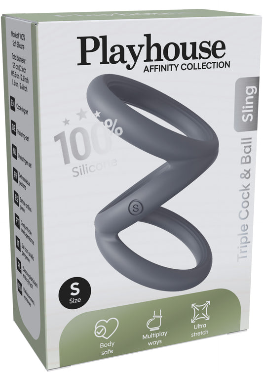 Triple Cock & Ball Sling Small