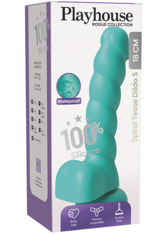 Spiral Tease Dildo Silicone S