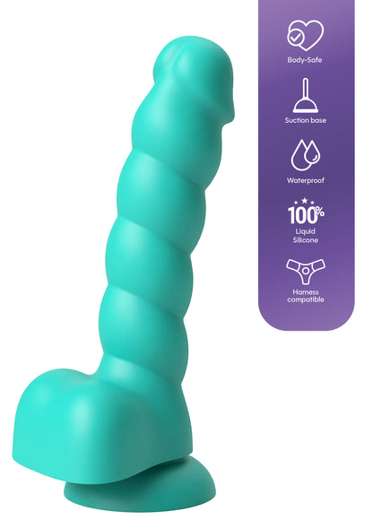 Spiral Tease Dildo Silicone S