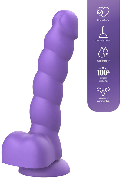 Spiral Tease Dildo Silicone L