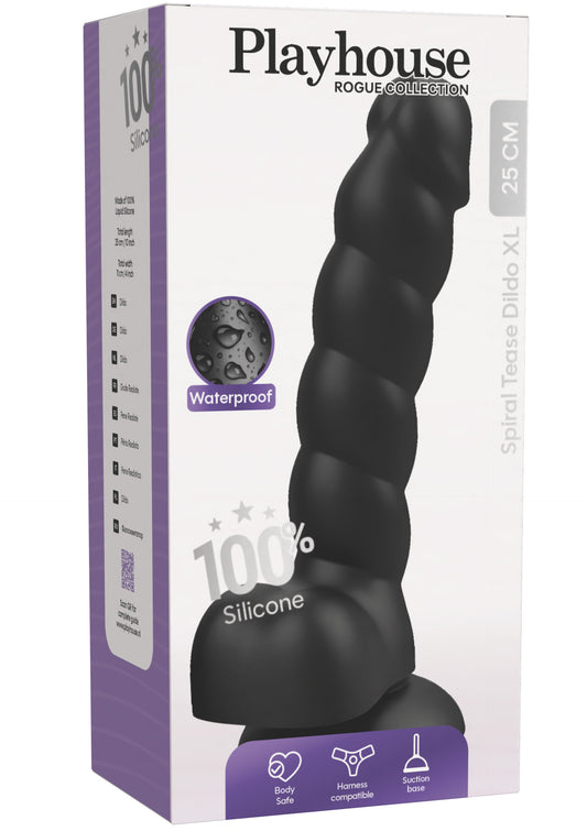Spiral Tease Dildo Silicone XL