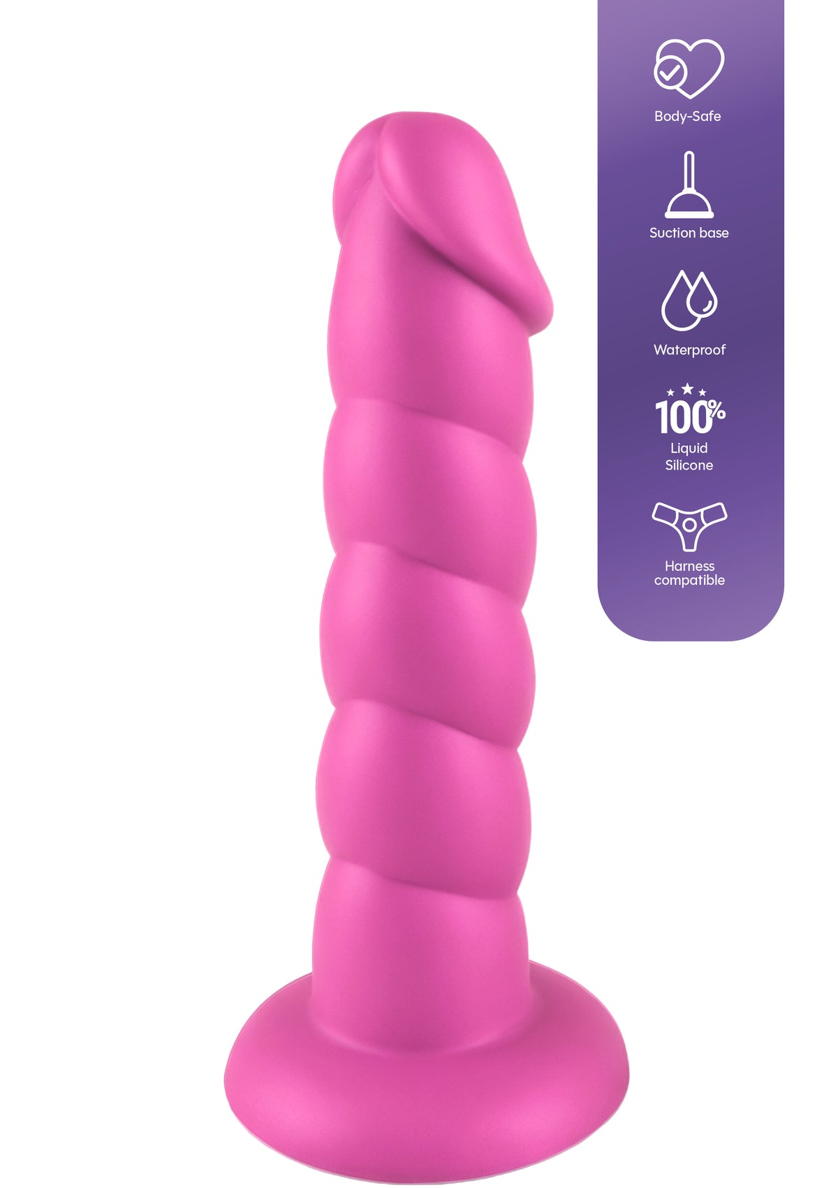 Spiral Tease Dong Silicone M