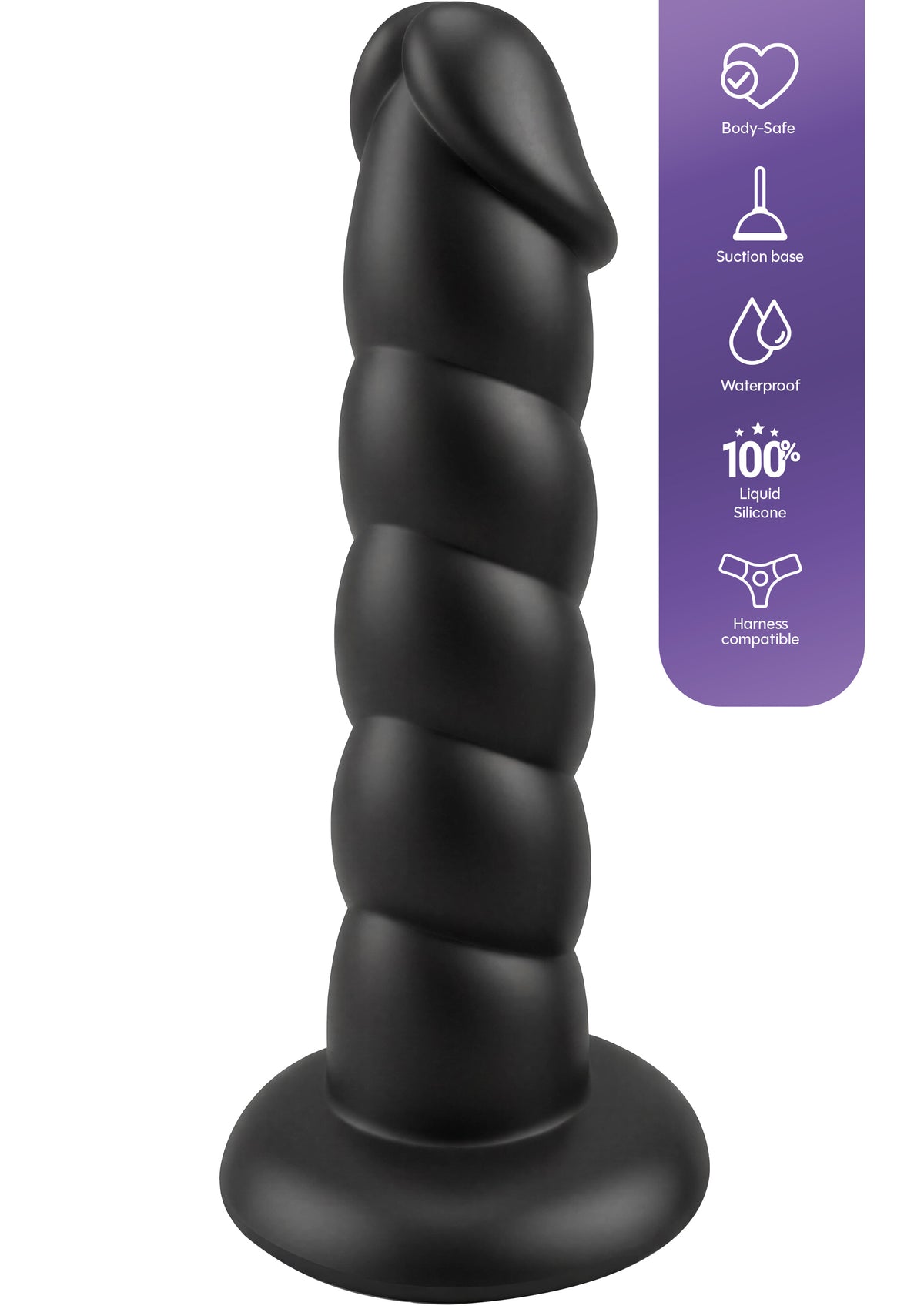 Spiral Tease Dong Silicone XL