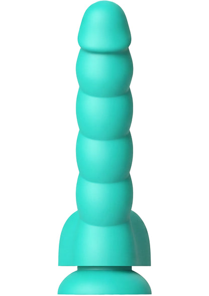 Spiral Tease Vibrating Dildo Silicone S