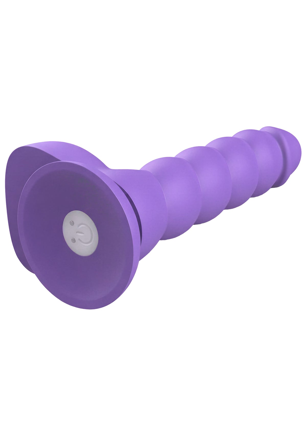 Spiral Tease Vibrating Dildo Silicone L
