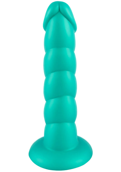 Spiral Tease Vibrating Dong Silicone S