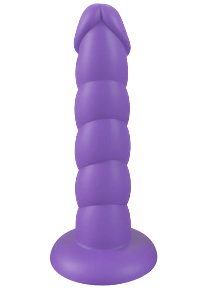 Spiral Tease Vibrating Dong Silicone L