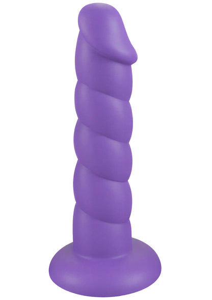Spiral Tease Vibrating Dong Silicone L