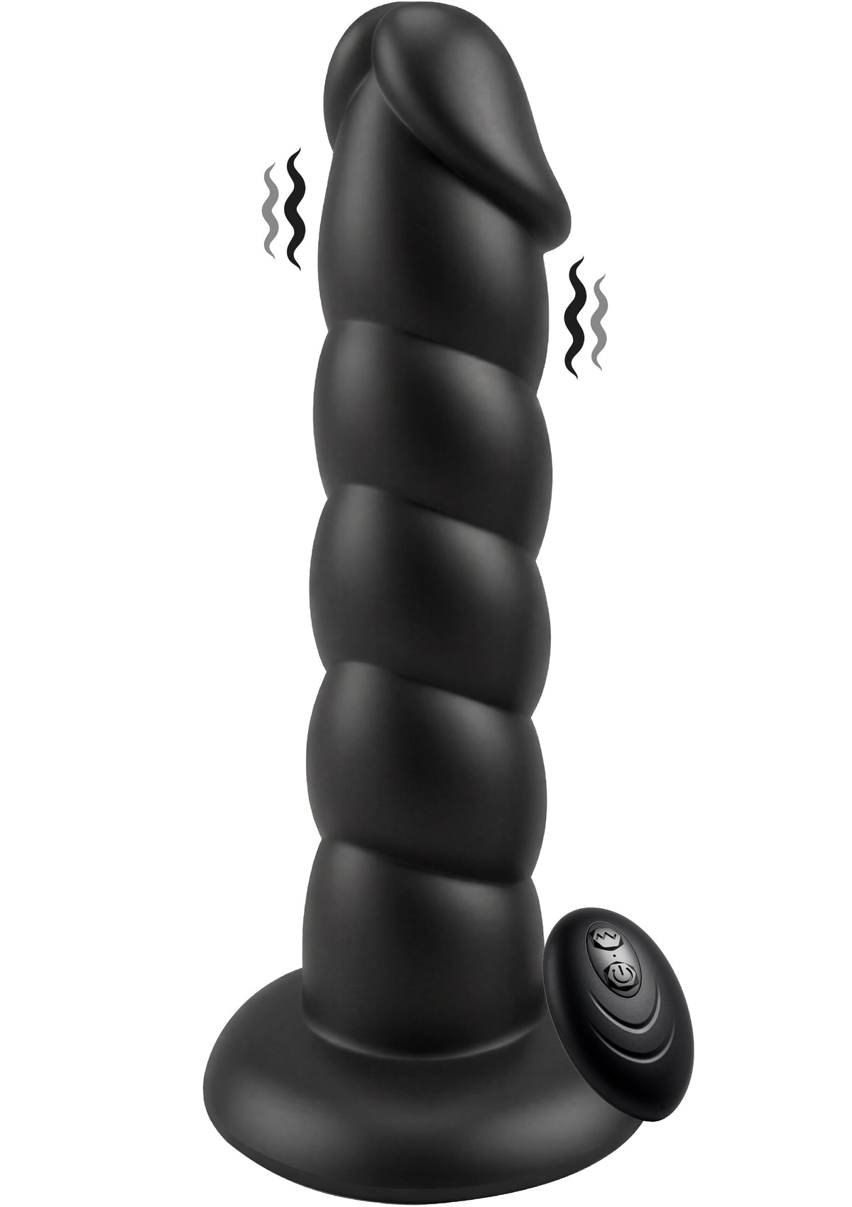Spiral Tease Vibrating Dong Silicone XL