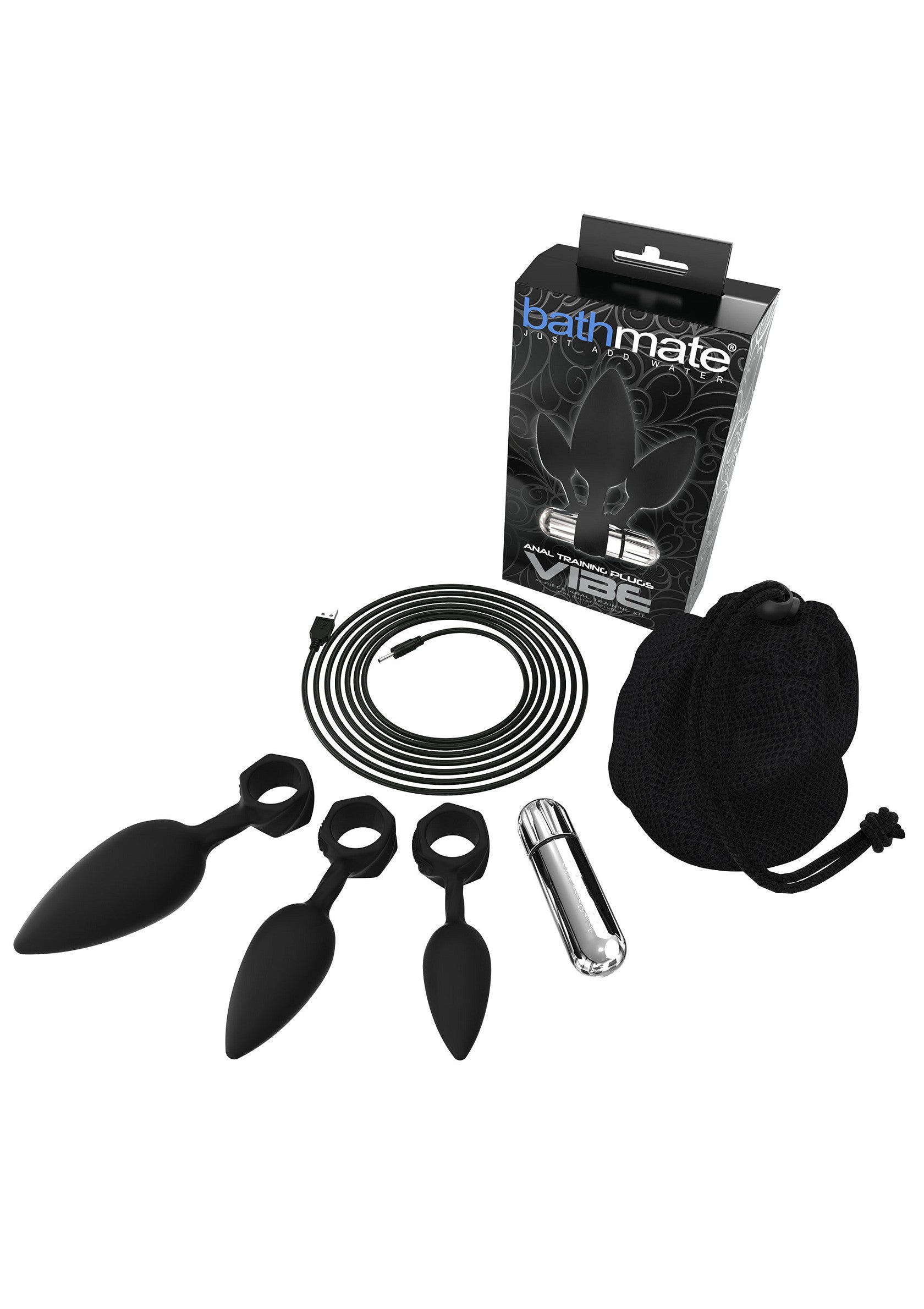 26020 bathmate anal training plugs vibrating