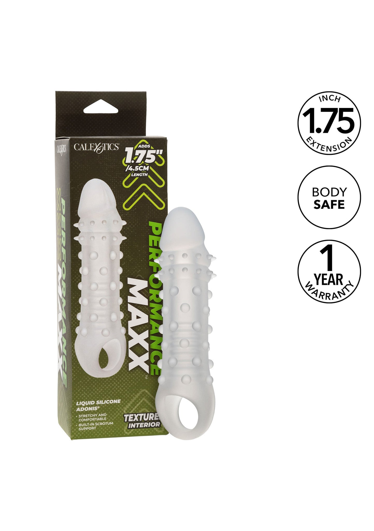 27627 calexotics performance maxx liquid silicone adonis