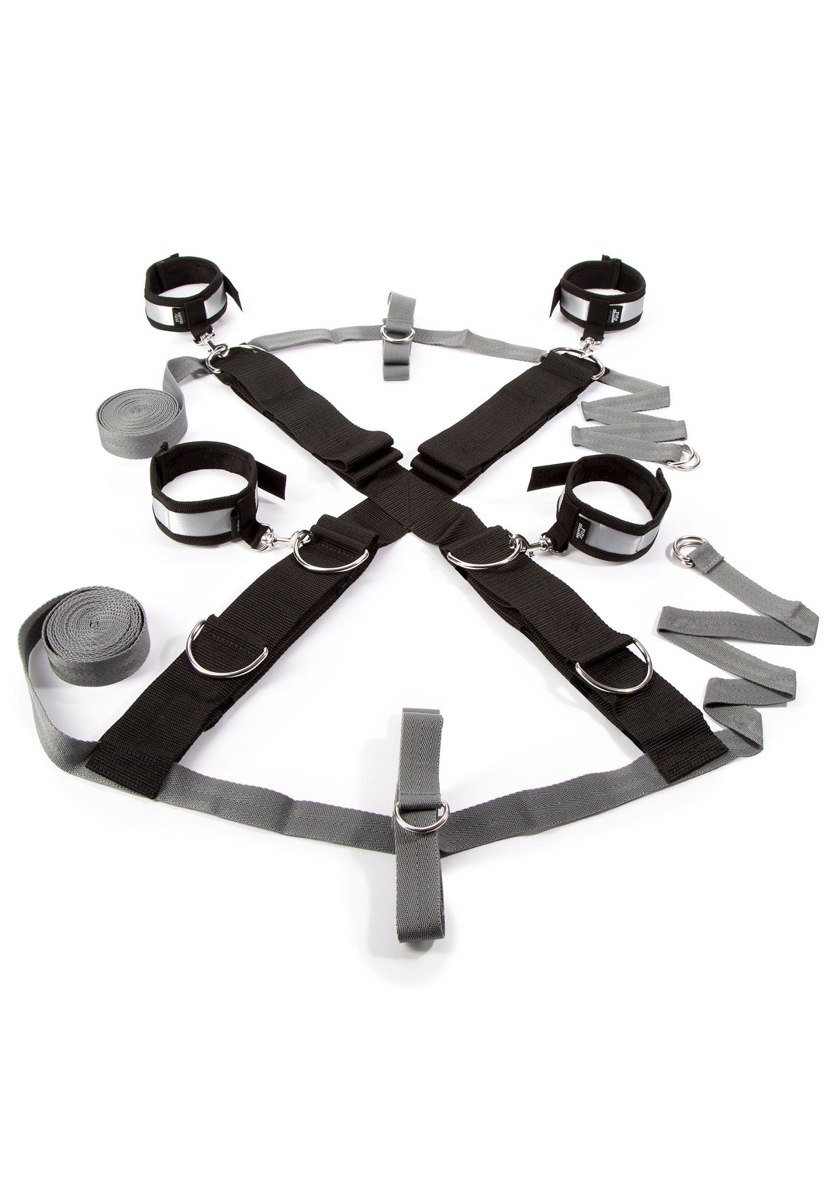 29031 fifty shades of grey over the bed cross set