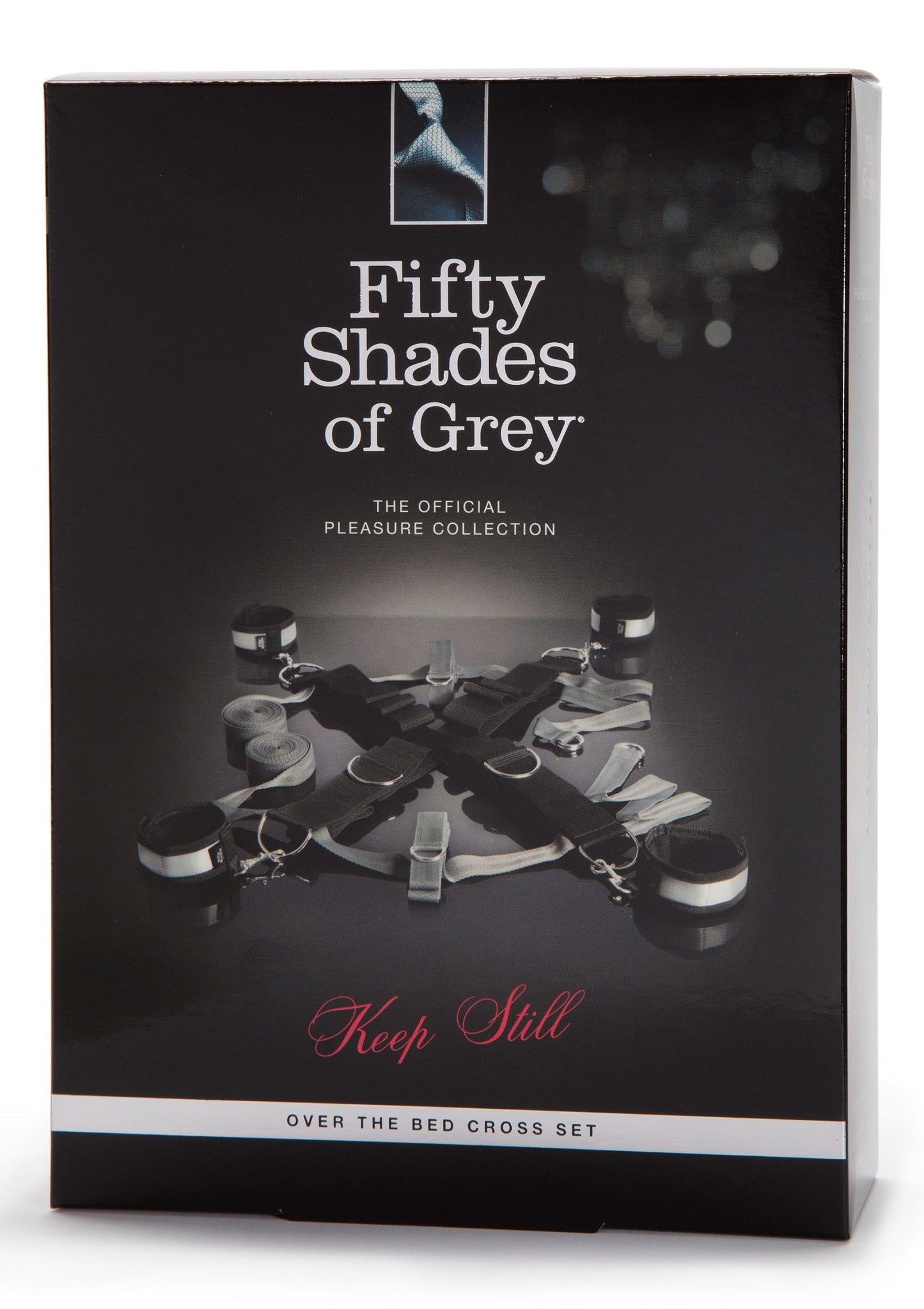 29031 fifty shades of grey over the bed cross set