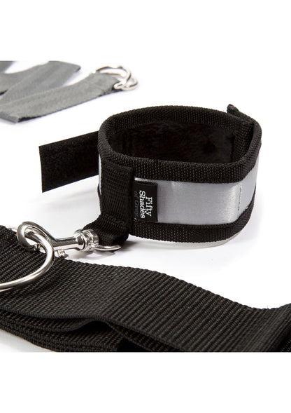 29031 fifty shades of grey over the bed cross set