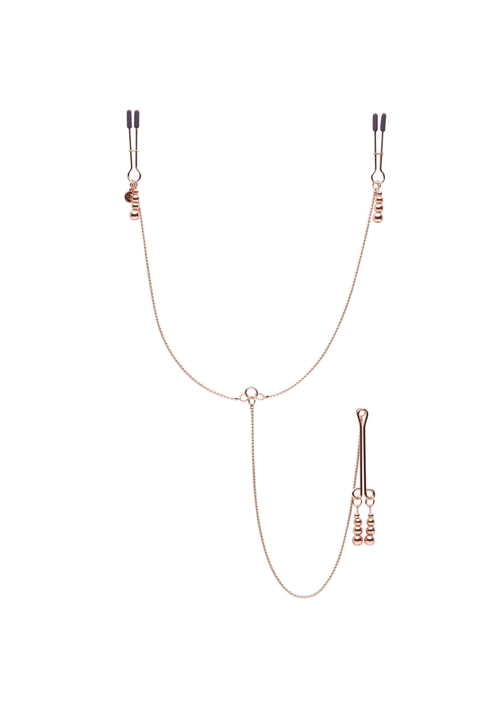 29033 fifty shades of grey nipple clitoral chain