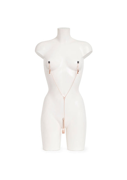 29033 fifty shades of grey nipple clitoral chain