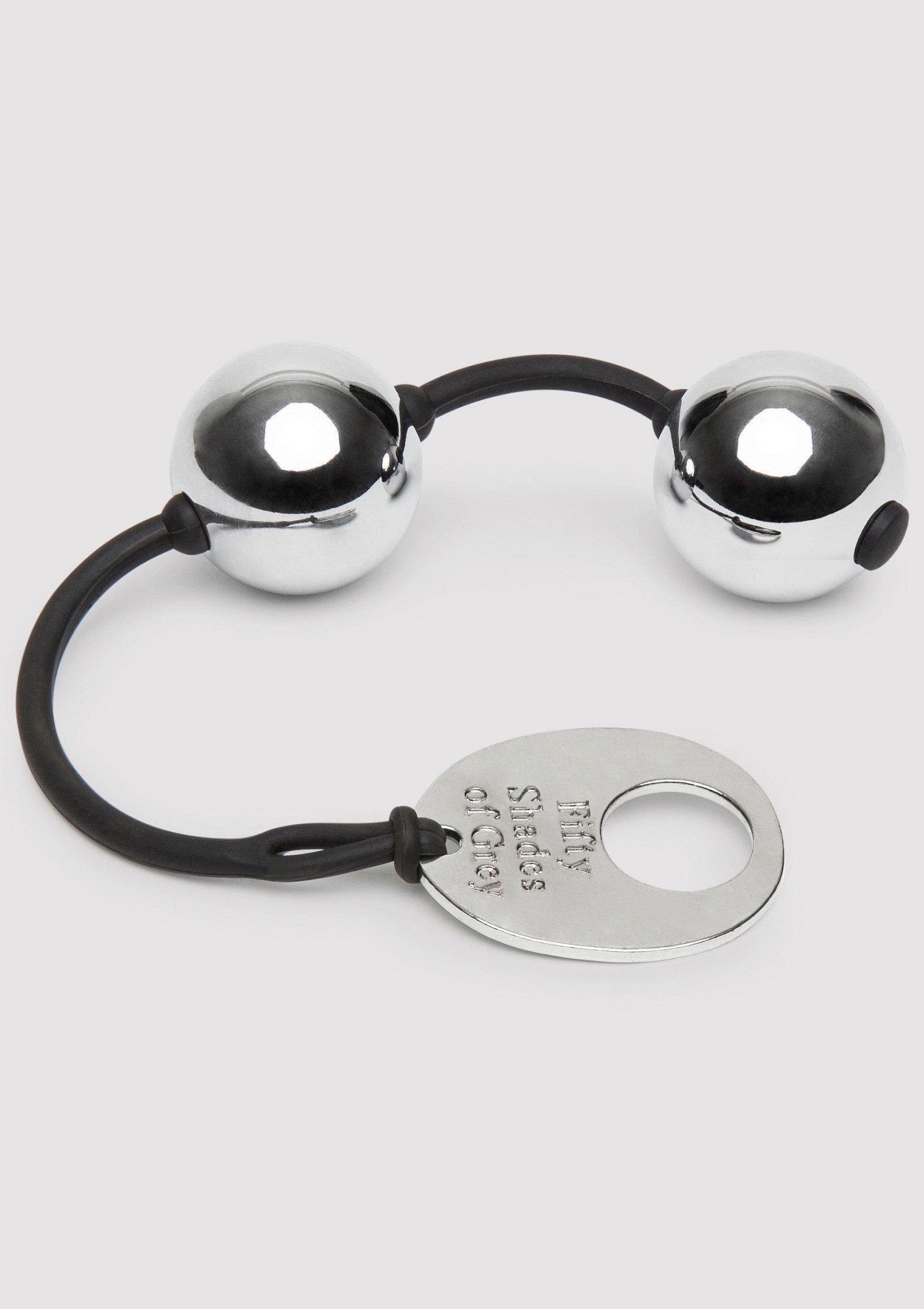 29034 fifty shades of grey silver pleasure balls 221g