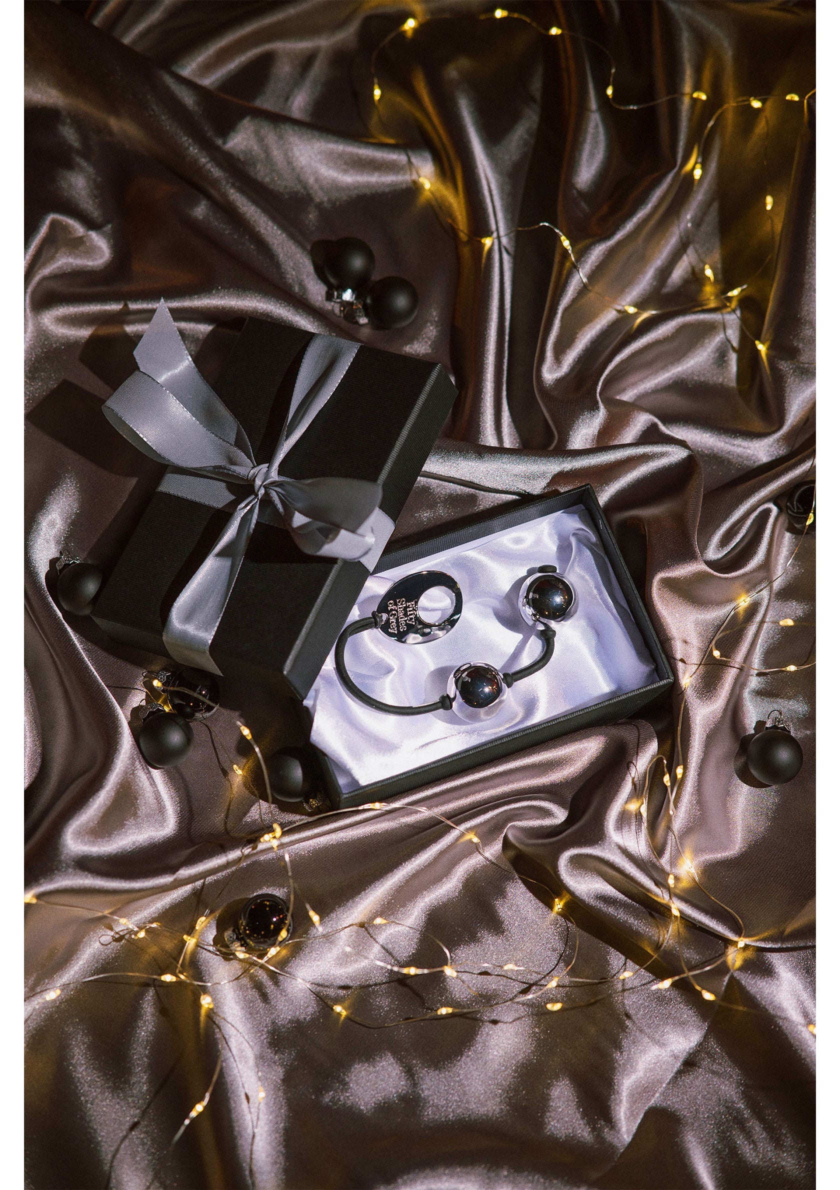 29034 fifty shades of grey silver pleasure balls 221g