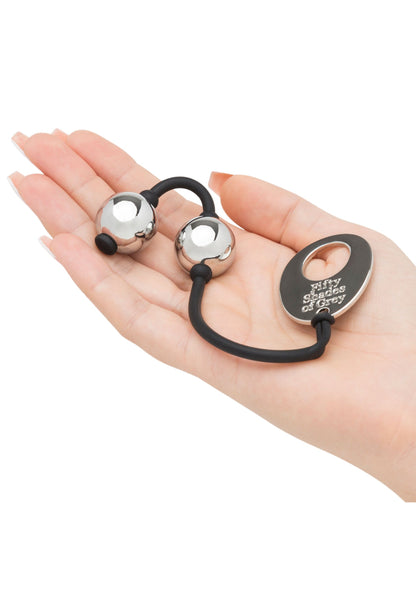 29035 fifty shades of grey mini silver pleasure balls 85g