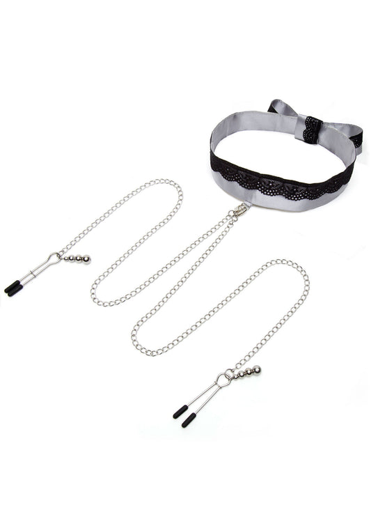 29050 fifty shades of grey collar and nipple clamps