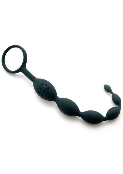 29060 fifty shades of grey silicone anal beads