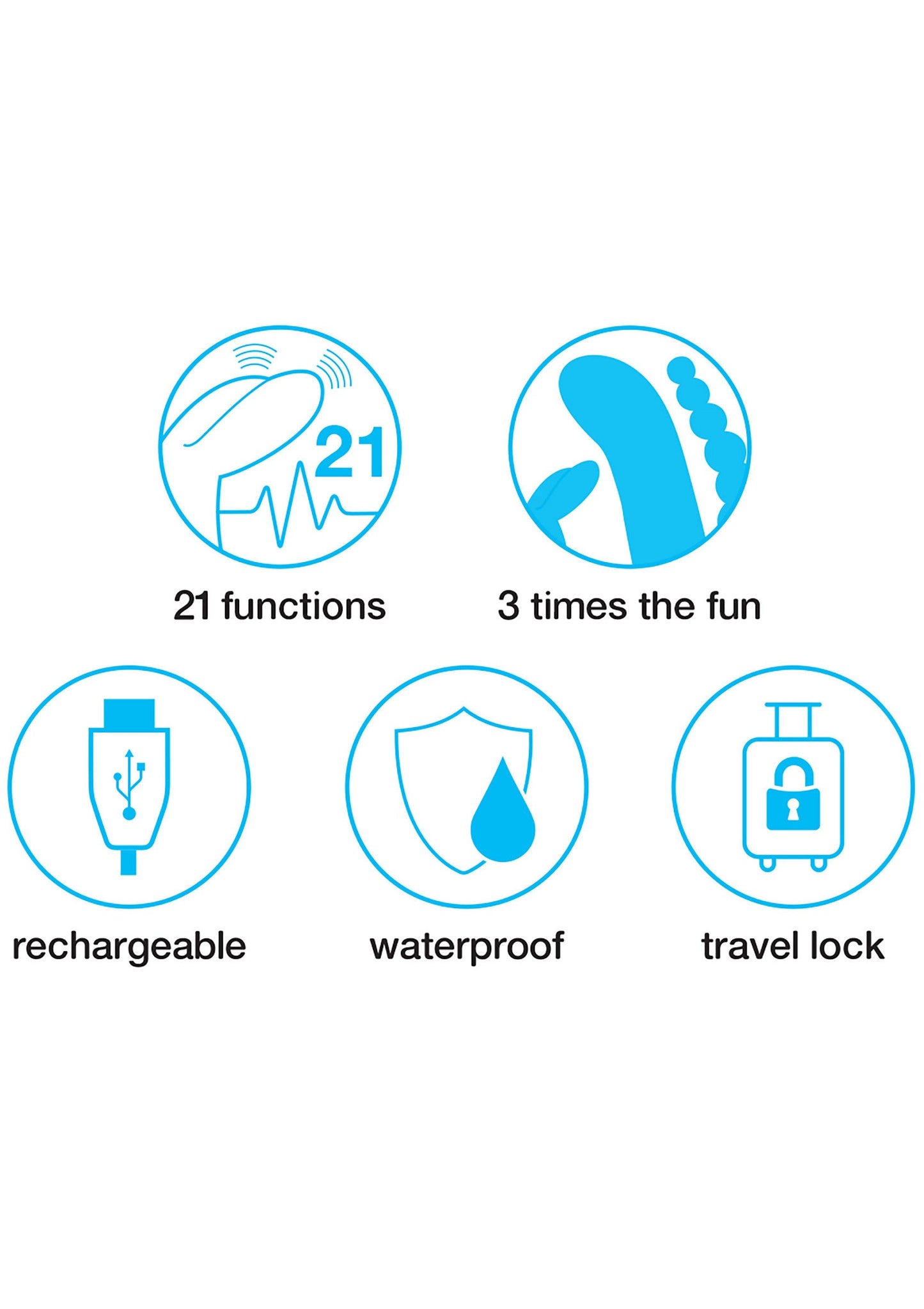 29153 happy rabbit triple curve rabbit